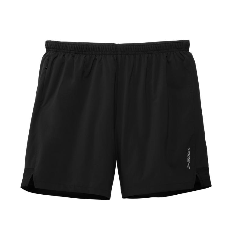 Brooks Go-To 7" Mens Running Shorts - Black - Indonesia (ESHC-67531)